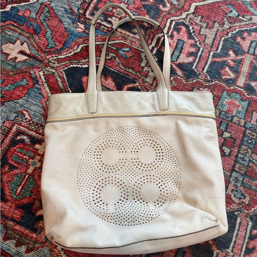 Coach Leather Tote